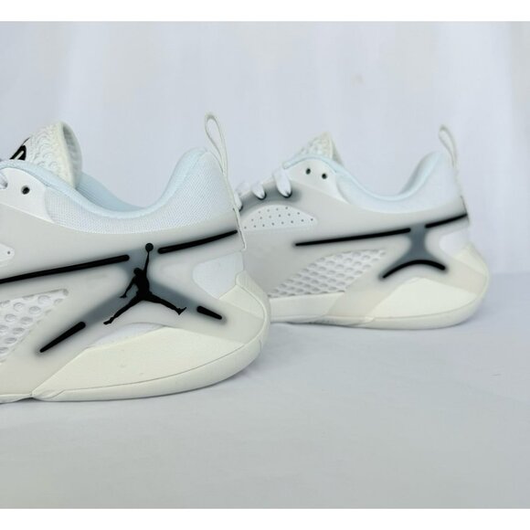 * 8.5 MEN'S NIKE JORDAN HEIR SERIES FZ2471-110 WHITE BLACK BASKETBALL - Picture 5 of 8